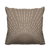 Bibo Abstract Outdoor Reversible Throw Square Pillow