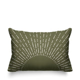 Bibo Abstract Reversible Indoor/Outdoor Rectangular Pillow