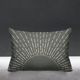 Bibo Abstract Reversible Indoor/Outdoor Rectangular Pillow