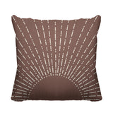 Bibo Abstract Outdoor Reversible Throw Square Pillow