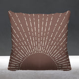 Bibo Abstract Outdoor Reversible Throw Square Pillow
