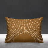 Bibo Abstract Reversible Indoor/Outdoor Rectangular Pillow