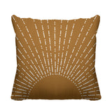 Bibo Abstract Outdoor Reversible Throw Square Pillow