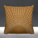 Bibo Abstract Outdoor Reversible Throw Square Pillow