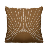 Bibo Abstract Outdoor Reversible Throw Square Pillow