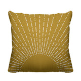 Bibo Abstract Outdoor Reversible Throw Square Pillow