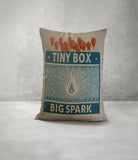 Big Spark Faux Linen Lumber Pillow