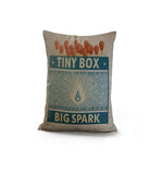 Big Spark Faux Linen Lumber Pillow