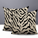 Billi Zebra Print Indoor/Outdoor Reversible Square Pillow