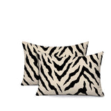 Billi Zebra Print Indoor/Outdoor Reversible Rectangular Pillow