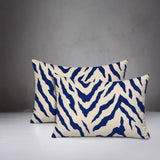 Billi Zebra Print Indoor/Outdoor Reversible Rectangular Pillow