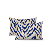 Billi Zebra Print Indoor/Outdoor Reversible Rectangular Pillow