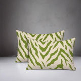 Billi Zebra Print Indoor/Outdoor Reversible Rectangular Pillow