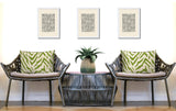 Billi Zebra Print Indoor/Outdoor Reversible Rectangular Pillow