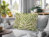 Billi Zebra Print Indoor/Outdoor Reversible Square Pillow