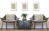 Billi Zebra Print Indoor/Outdoor Reversible Rectangular Pillow
