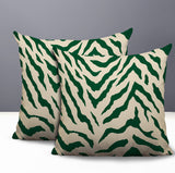 Billi Zebra Print Indoor/Outdoor Reversible Square Pillow