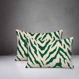 Billi Zebra Print Indoor/Outdoor Reversible Rectangular Pillow