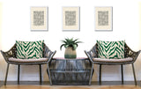 Billi Zebra Print Indoor/Outdoor Reversible Rectangular Pillow