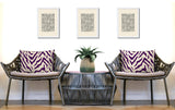 Billi Zebra Print Indoor/Outdoor Reversible Rectangular Pillow
