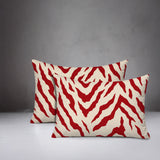 Billi Zebra Print Indoor/Outdoor Reversible Rectangular Pillow