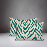 Billi Zebra Print Indoor/Outdoor Reversible Rectangular Pillow