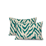 Billi Zebra Print Indoor/Outdoor Reversible Rectangular Pillow