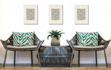 Billi Zebra Print Indoor/Outdoor Reversible Rectangular Pillow