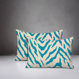 Billi Zebra Print Indoor/Outdoor Reversible Rectangular Pillow