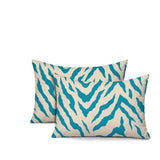 Billi Zebra Print Indoor/Outdoor Reversible Rectangular Pillow