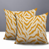Billi Zebra Print Indoor/Outdoor Reversible Square Pillow