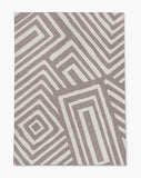 Bilo low pile chair mat in Beige