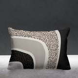 Bimbiarch Abstract Reversible Indoor/Outdoor Rectangular Pillow