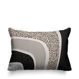 Bimbiarch Abstract Reversible Indoor/Outdoor Rectangular Pillow
