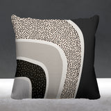 Bimbiarch Abstract Reversible Indoor/Outdoor Square Pillow