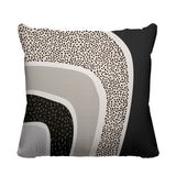 Bimbiarch Abstract Reversible Indoor/Outdoor Square Pillow