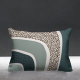 Bimbiarch Abstract Reversible Indoor/Outdoor Rectangular Pillow