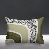 Bimbiarch Abstract Reversible Indoor/Outdoor Rectangular Pillow