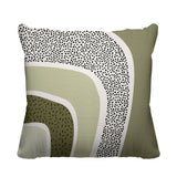 Bimbiarch Abstract Reversible Indoor/Outdoor Square Pillow