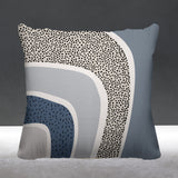 Bimbiarch Abstract Reversible Indoor/Outdoor Square Pillow