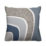 Bimbiarch Abstract Reversible Indoor/Outdoor Square Pillow
