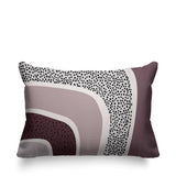 Bimbiarch Abstract Reversible Indoor/Outdoor Rectangular Pillow