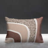 Bimbiarch Abstract Reversible Indoor/Outdoor Rectangular Pillow