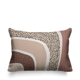 Bimbiarch Abstract Reversible Indoor/Outdoor Rectangular Pillow