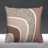 Bimbiarch Abstract Reversible Indoor/Outdoor Square Pillow