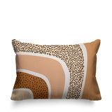 Bimbiarch Abstract Reversible Indoor/Outdoor Rectangular Pillow