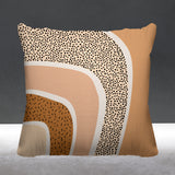 Bimbiarch Abstract Reversible Indoor/Outdoor Square Pillow