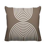 Bini Geometric Reversible Indoor/Outdoor Square Pillow