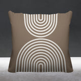 Bini Geometric Reversible Indoor/Outdoor Square Pillow