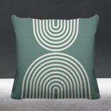 Bini Geometric Reversible Indoor/Outdoor Square Pillow